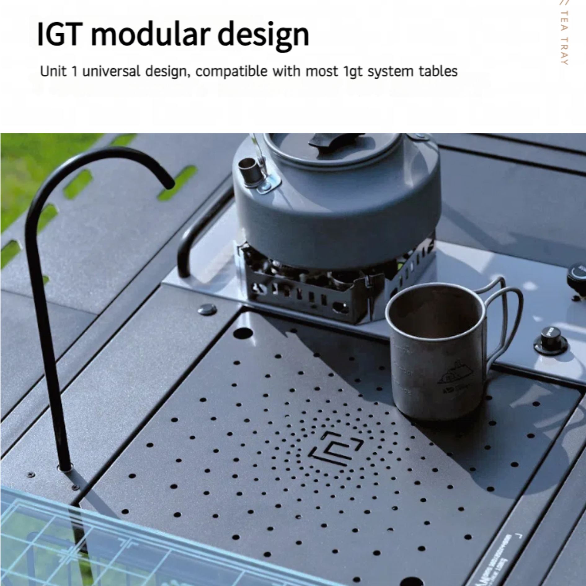 Soloman IGT Multi-Function Tea Tray
