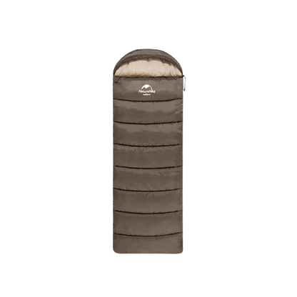 Naturehike U150 U Series Envelope Sleeping Bag with Hood - Grey