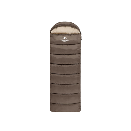 Naturehike U150 U Series Envelope Sleeping Bag with Hood - Grey