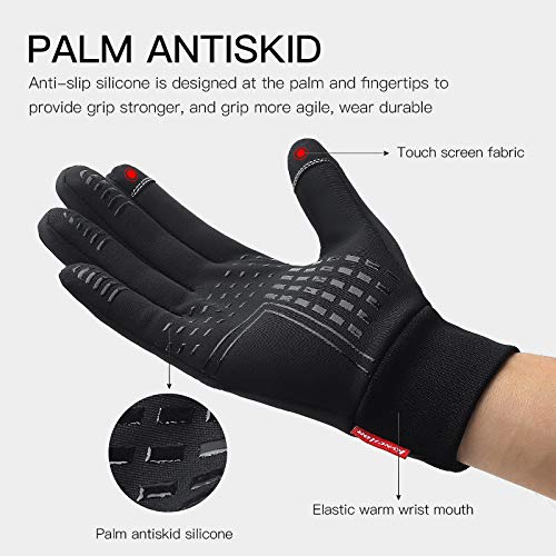 Kyncilor Anti Slip Waterproof Winter Keep  Warm Outdoor Gloves