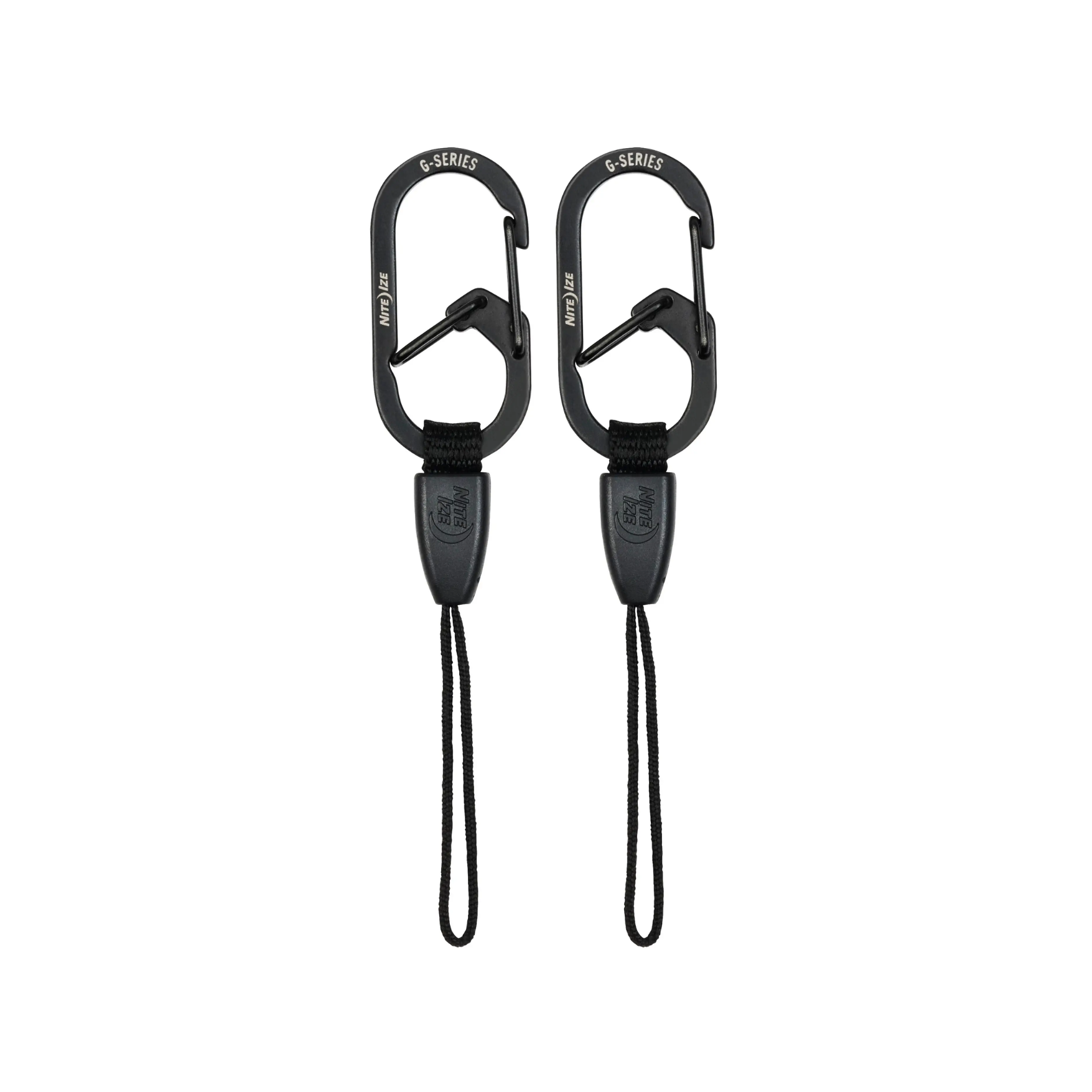 Nite Ize G-Series 1# Mini Lanyard 2 Pack - Black