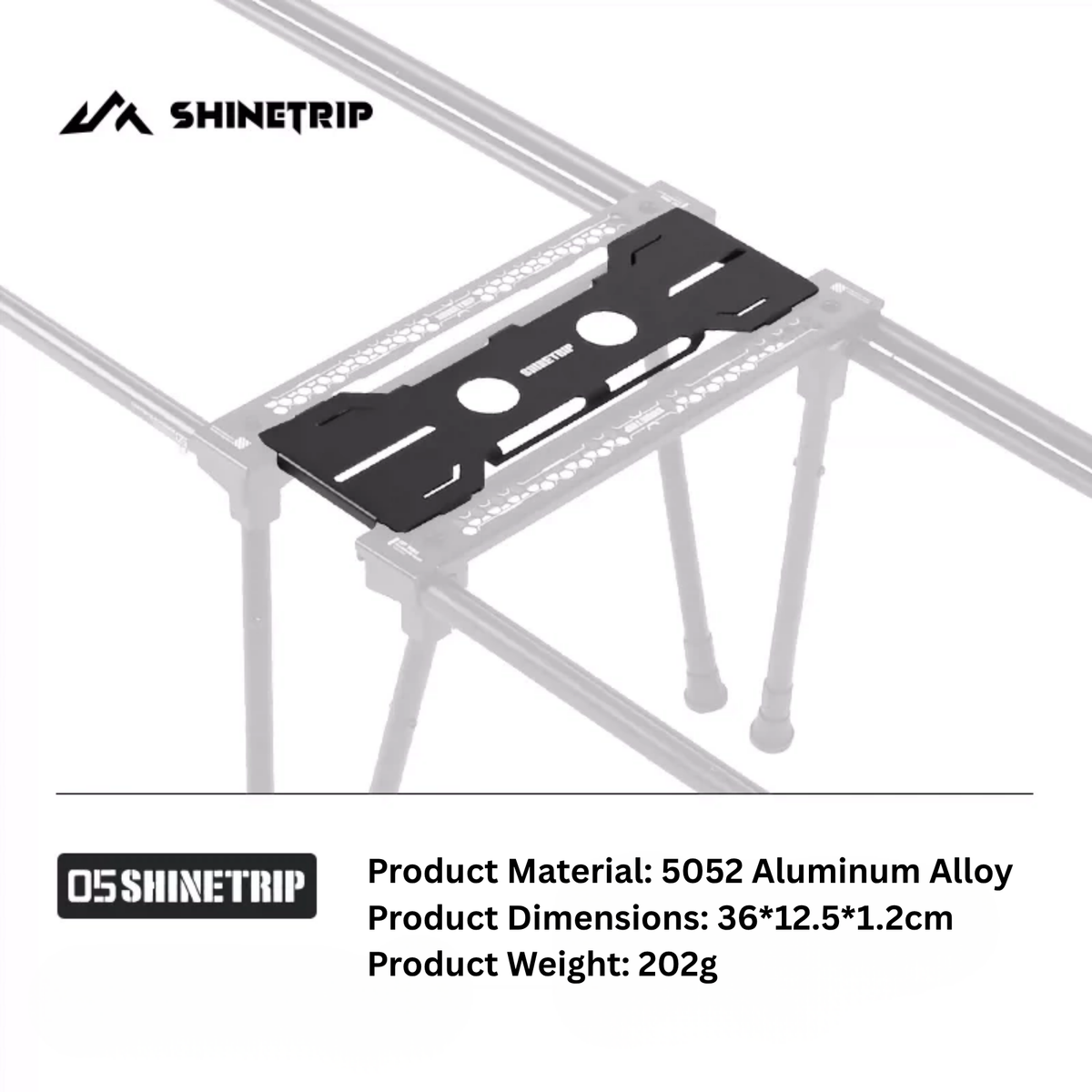 ShineTrip 05 Series Tactical Cube Table - Connector Panel