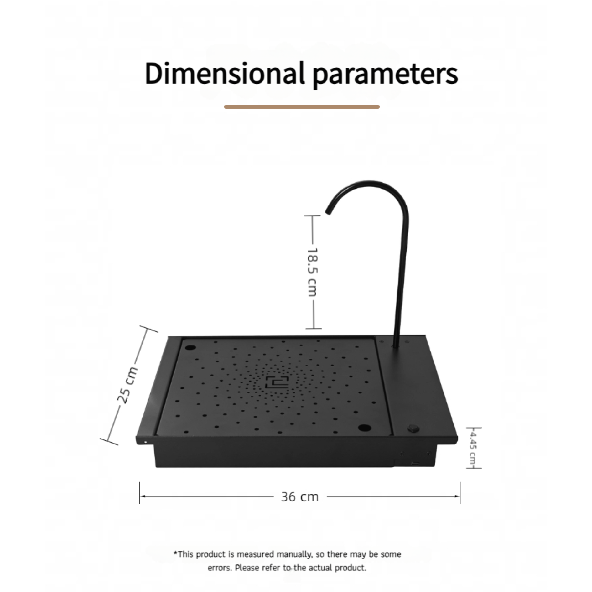 Soloman IGT Multi-Function Tea Tray