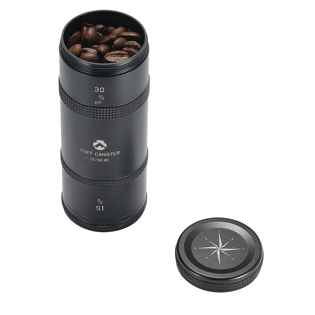 Campingmoon Coffee Canister Black