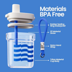 Chako Lab Bobo Square Cup ( Tritan) 780ml