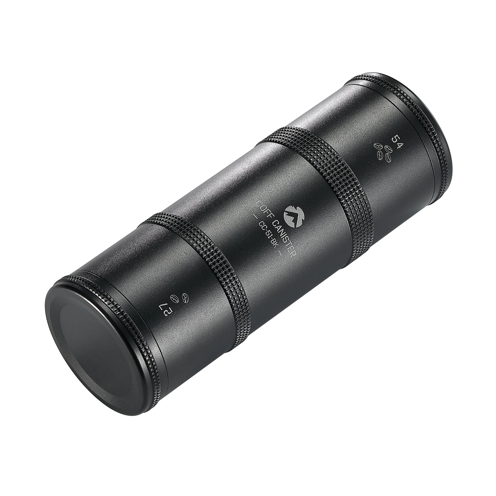 Campingmoon Coffee Canister Black
