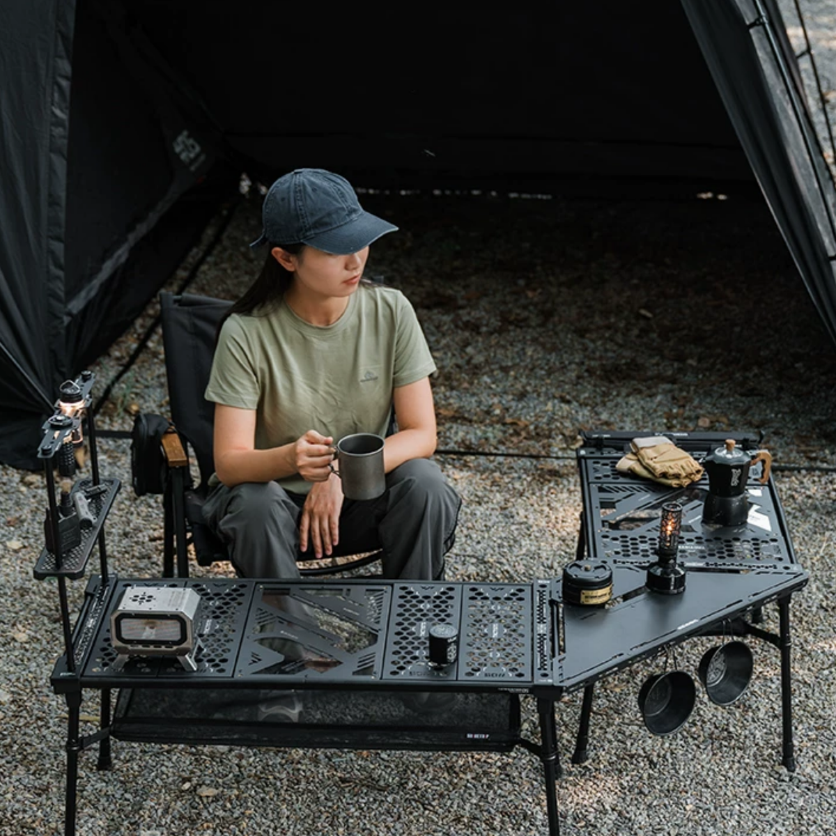 ShineTrip 05 Series Tactical Cube Table - Triangle Bracket