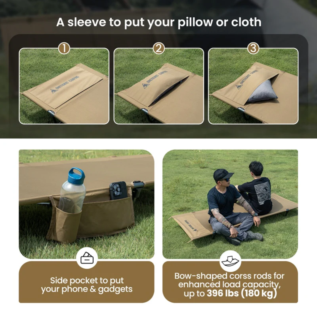 OneTigris Supragris Camping Cot – Montanic Adventure Store