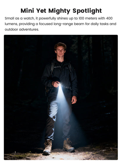 Loop gear LOOPDOT SK09 - Pixel Display EDC Flashlight With Fidget Dial