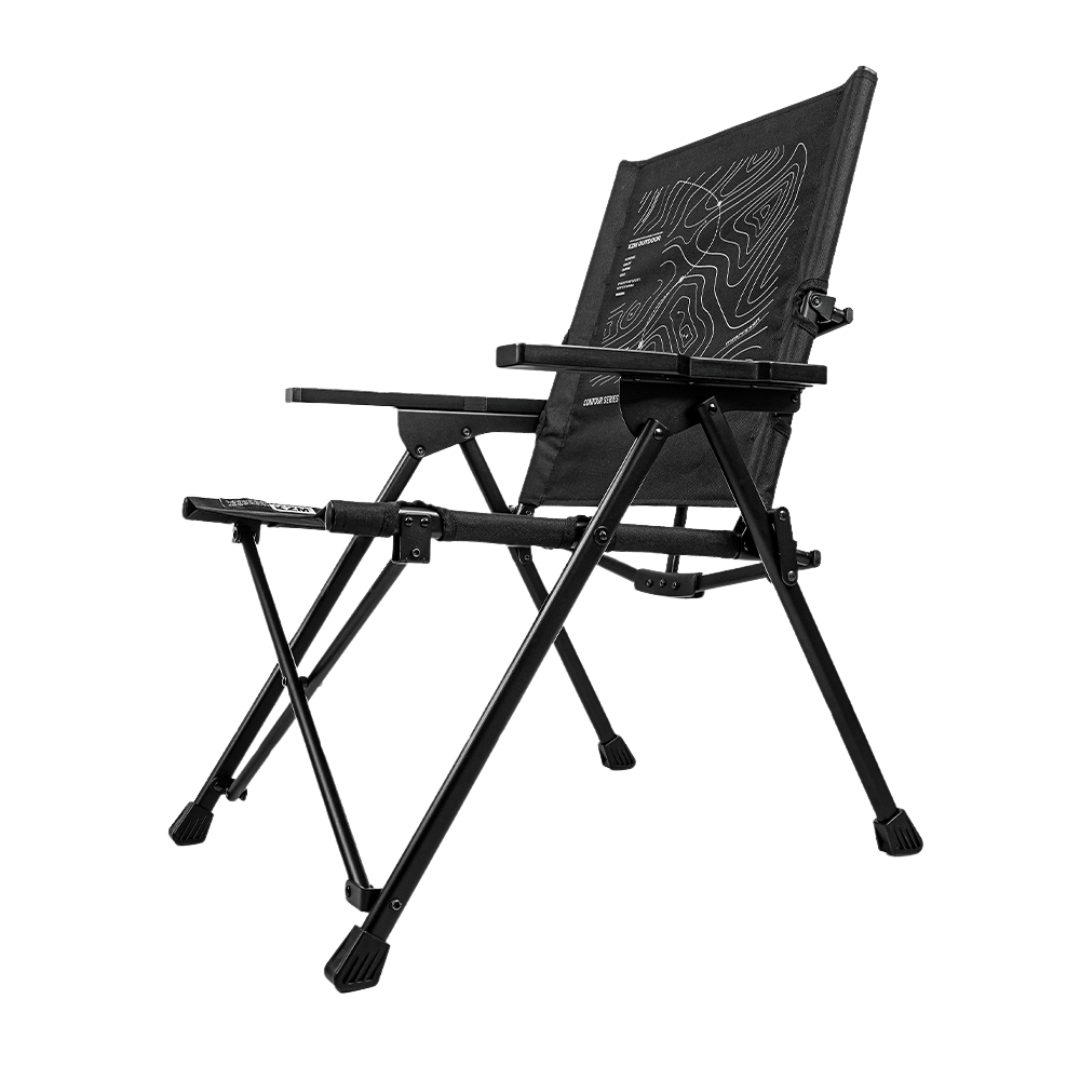KZM Contour Clip Camping Chair Capacity 80kg