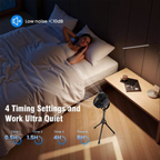 Lemoistar FT8-CL 20000mAh 10 Inch Foldable Extendable Hanging Fan