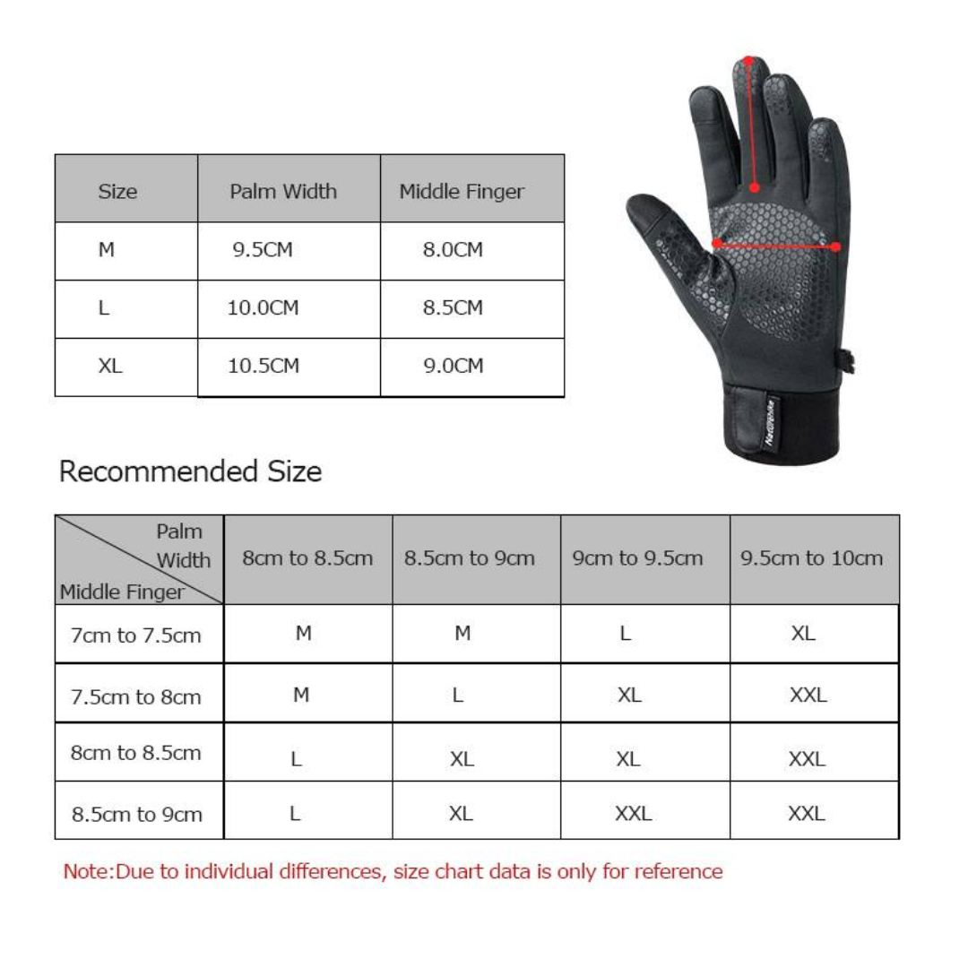 Naturehike GL05 Water Repellent Soft Glove
