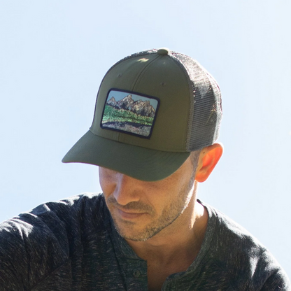 Sunday Afternoon Artist Series Patch Trucker Cap -Teton Reflection