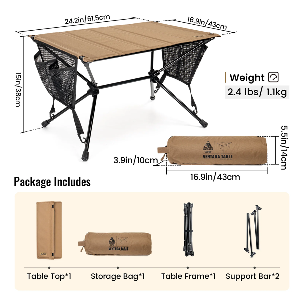 OneTigris Ventara Camping Table 09