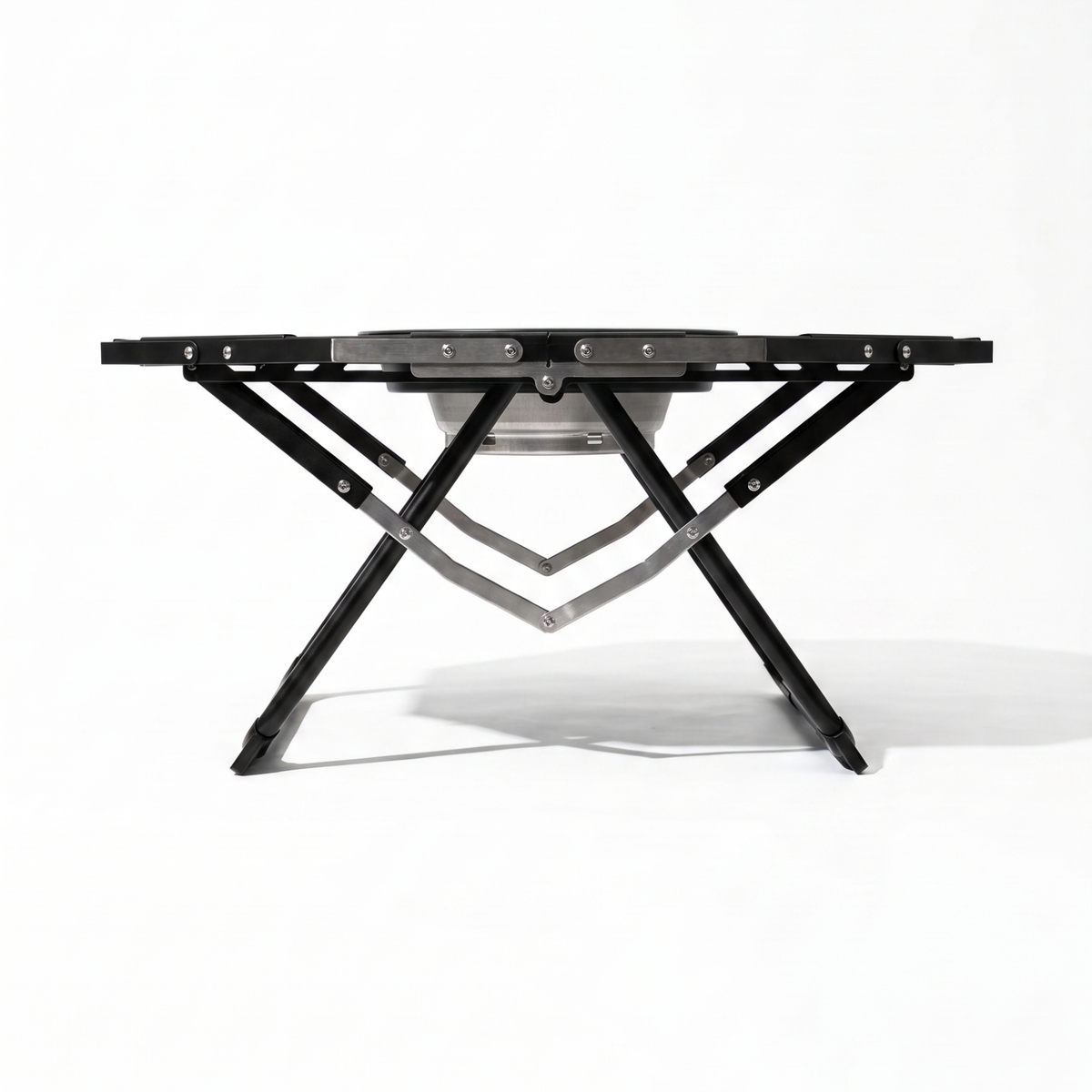 Goritta Works Premium-Grade Portable Octagon Korean Style Fire-Pit BBQ Table