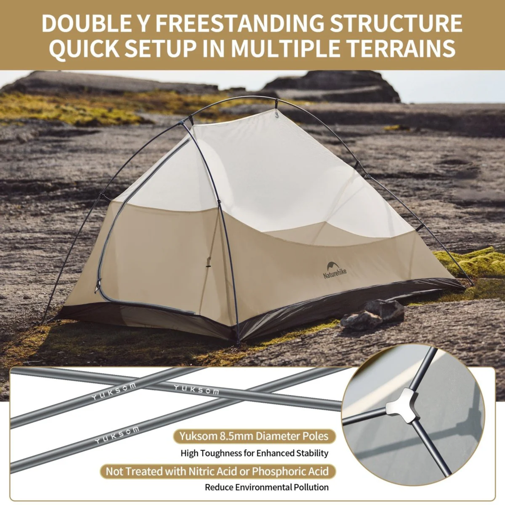 Naturehike Cloud Up Pro 2 Persons 20D Tent