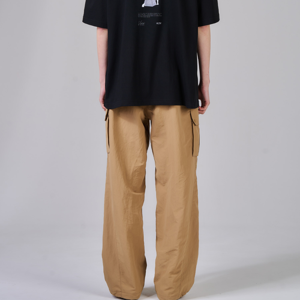 KZM Wide Cargo Pants