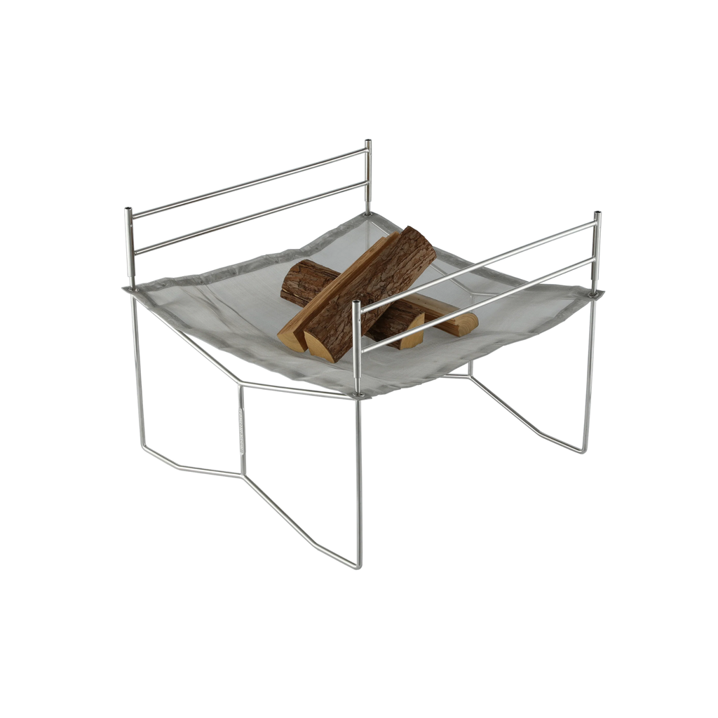 Campingmoon Solo Fire Pit with Cooking Grate