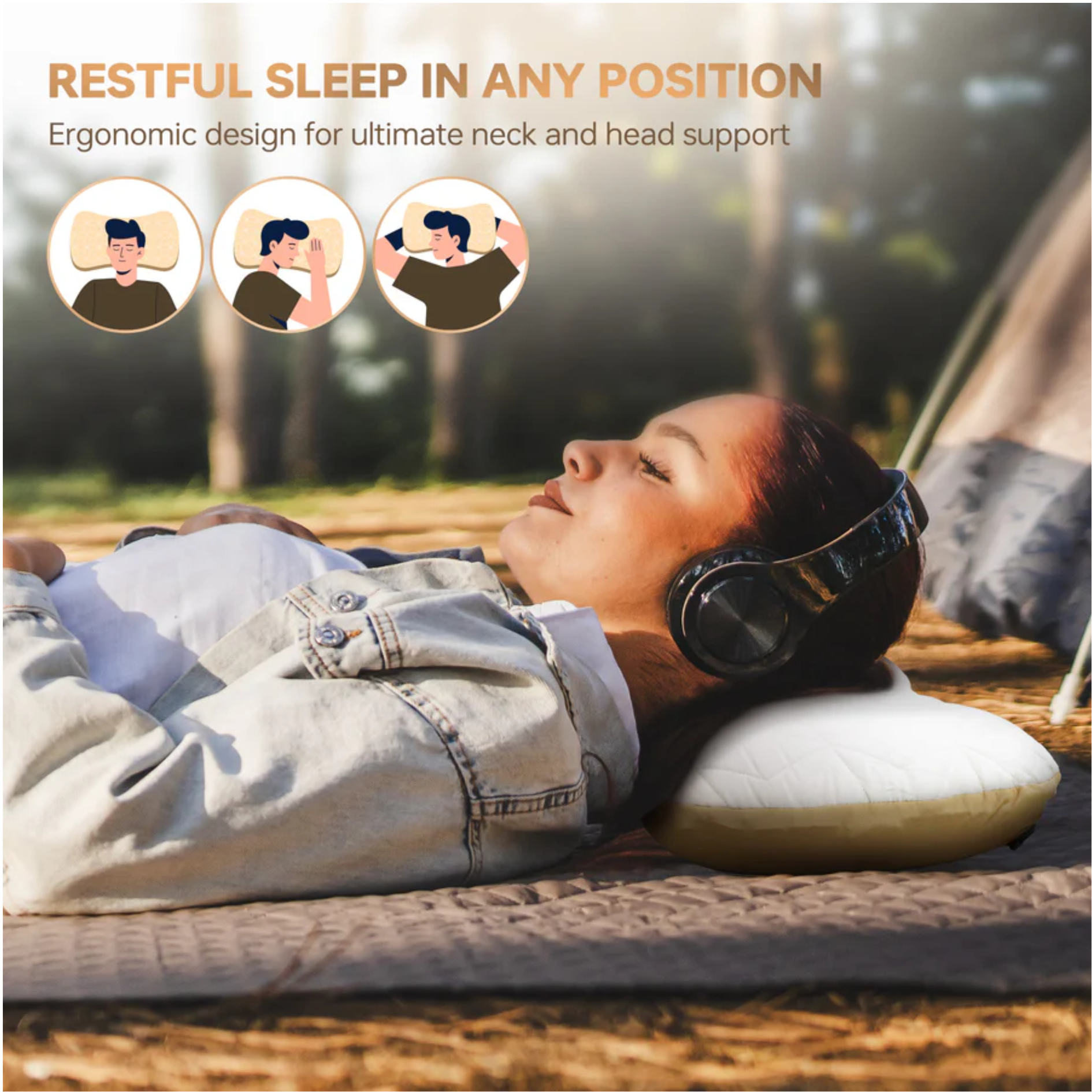 Samtopia Inflatable Air Pillow Extra Large