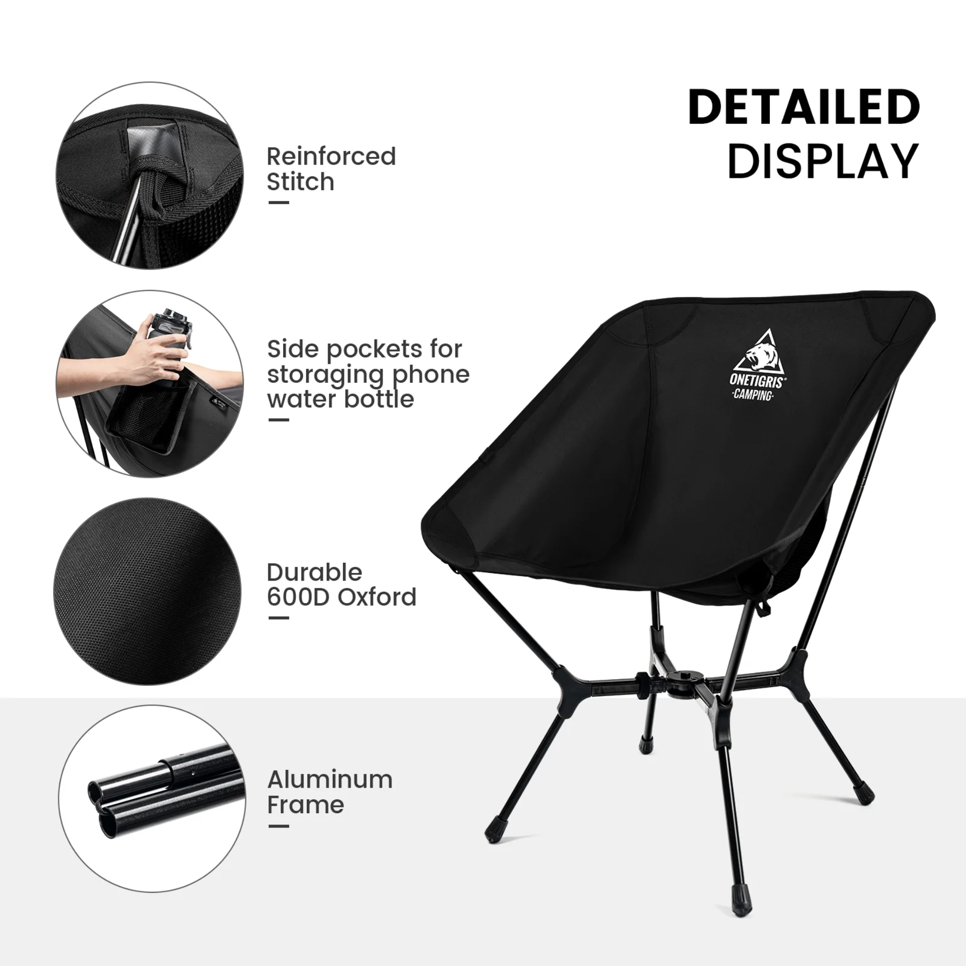 OneTigris Oasisflex Low Camping Chair