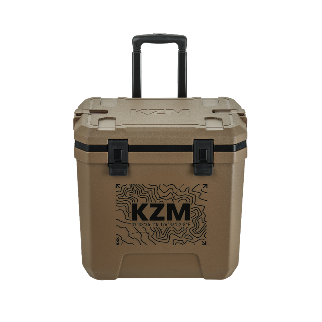 KZM Stackooler 36L Capacity Wheel Cooler Box