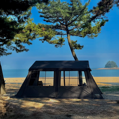 KZM Wild Field Oscar House - Black