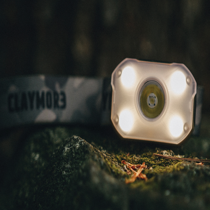 Claymore Heady 2 LED Lantern Rechargeable Headlamp