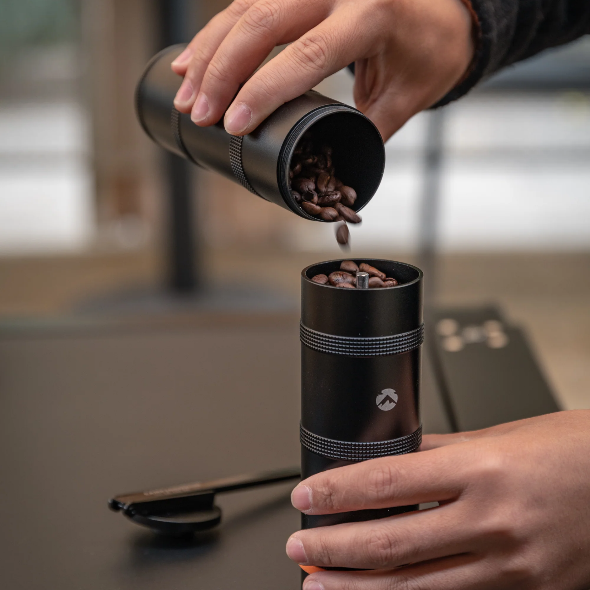 Campingmoon Coffee Canister Black