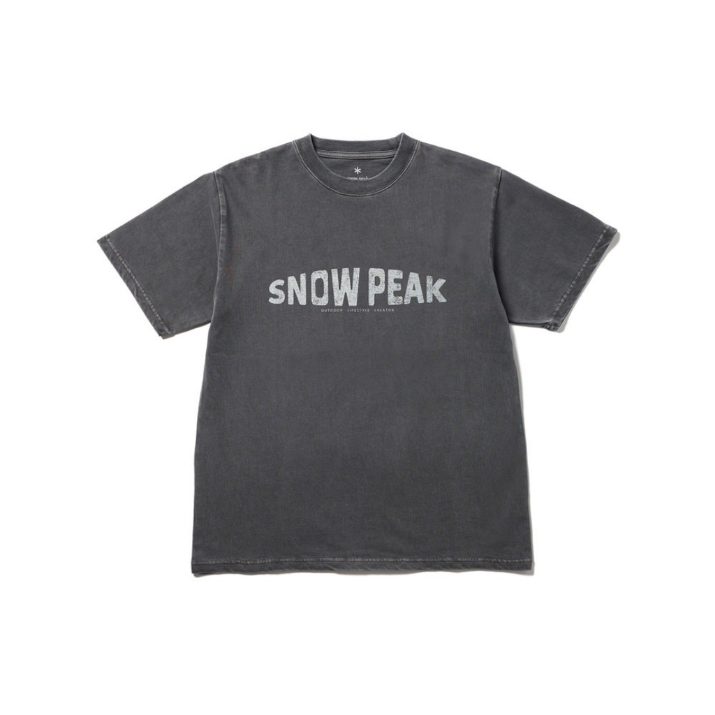 Snow Peak Recycled Cotton Dyed T-Shirt