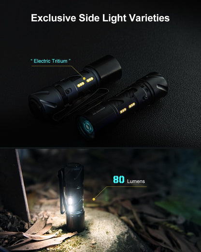 Loop Gear  SK03 Aluminum Grey LED Flashlight 1000Lumens 120 Meters