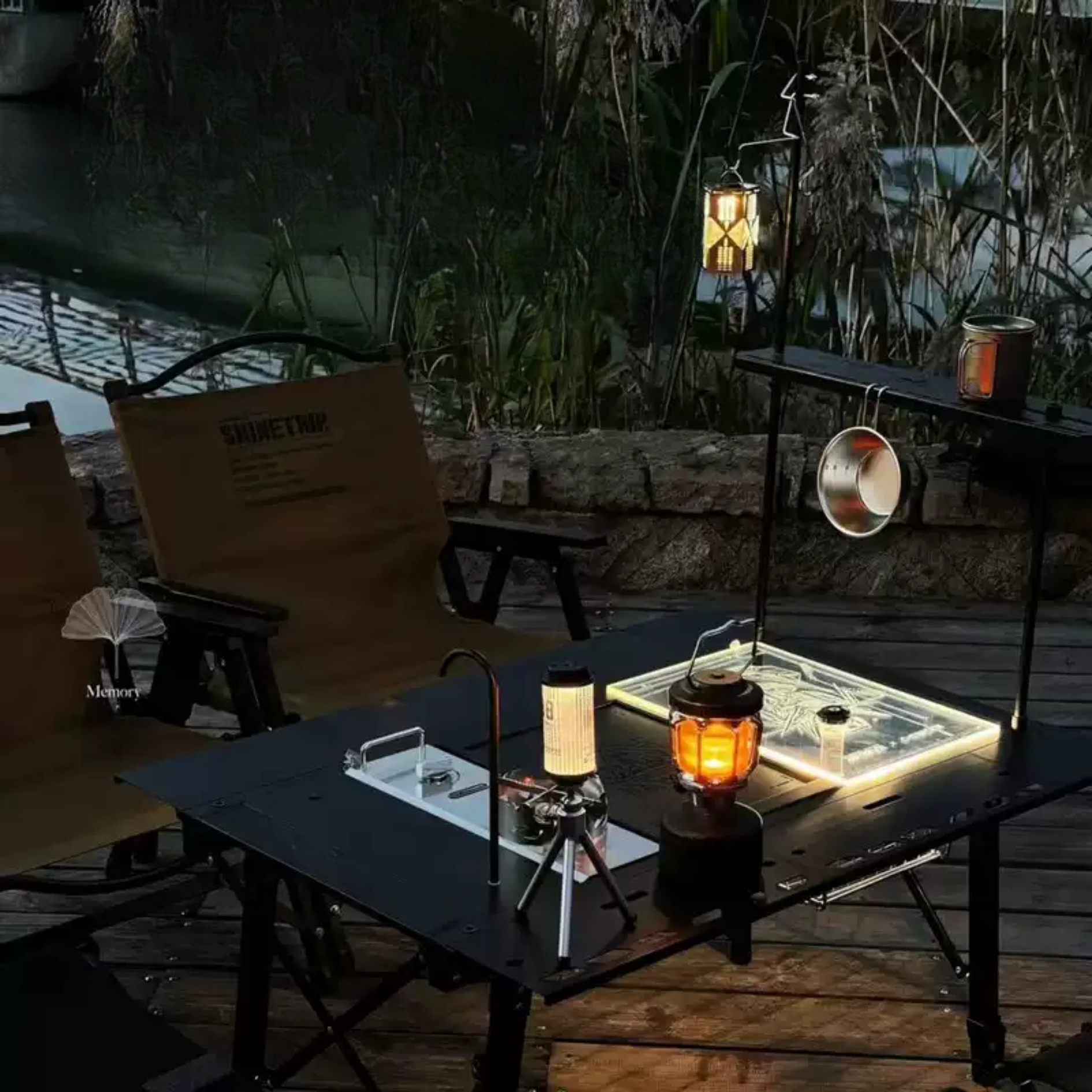 Goritta Works IGT Camping Table Modular Expandable Foldable
