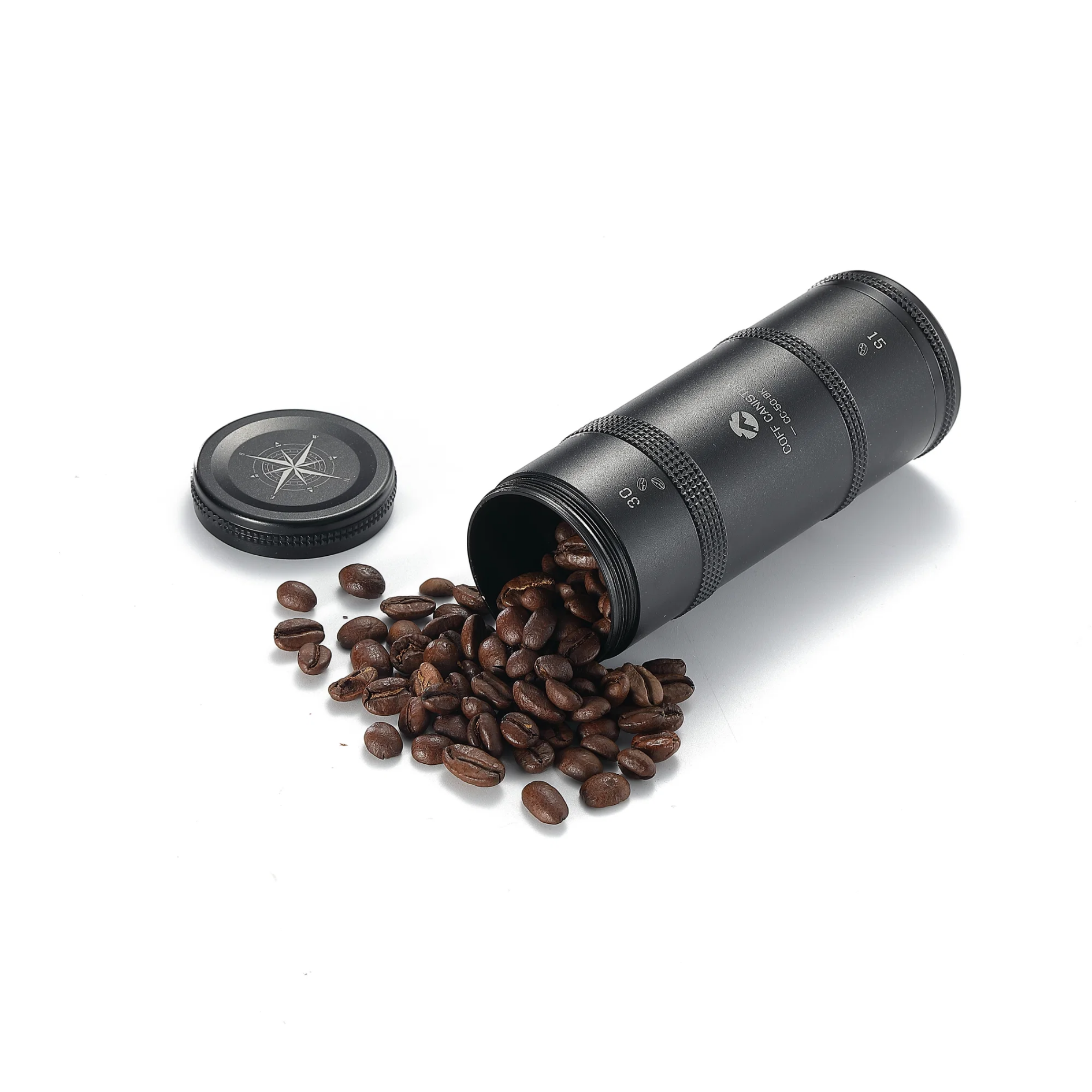 Campingmoon Coffee Canister Black