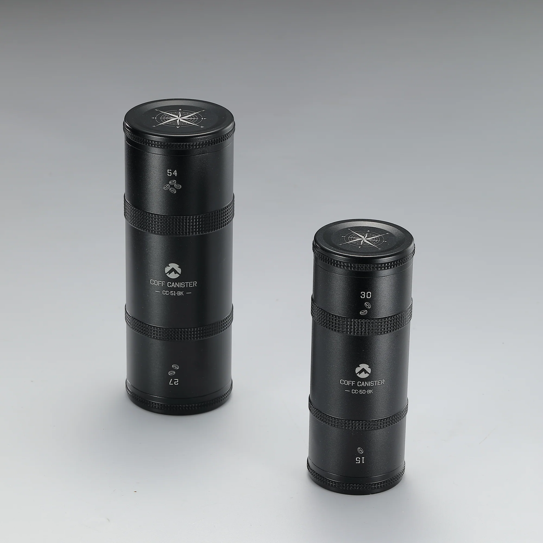 Campingmoon Coffee Canister Black