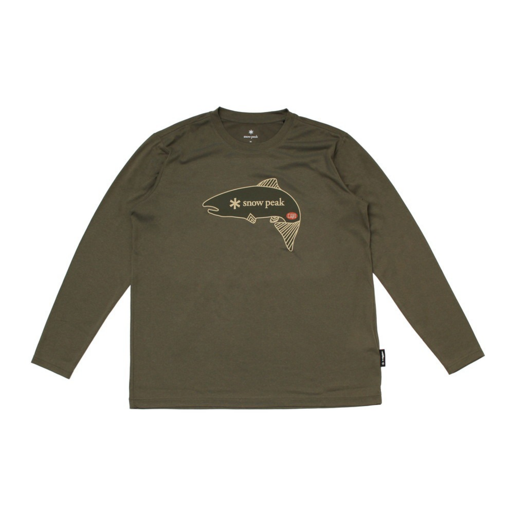 Snow Peak Yamame Graphic Long Sleeve T-Shirt