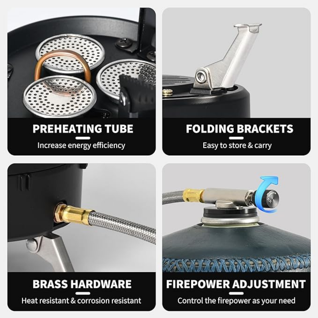 Naturehike Dark Star Three Burners Gas Stove