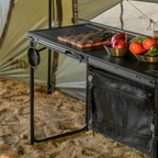 KZM Field Stove Table - Black