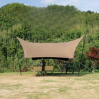 Stoic Black PU Coated Oxford Tarp - Khaki
