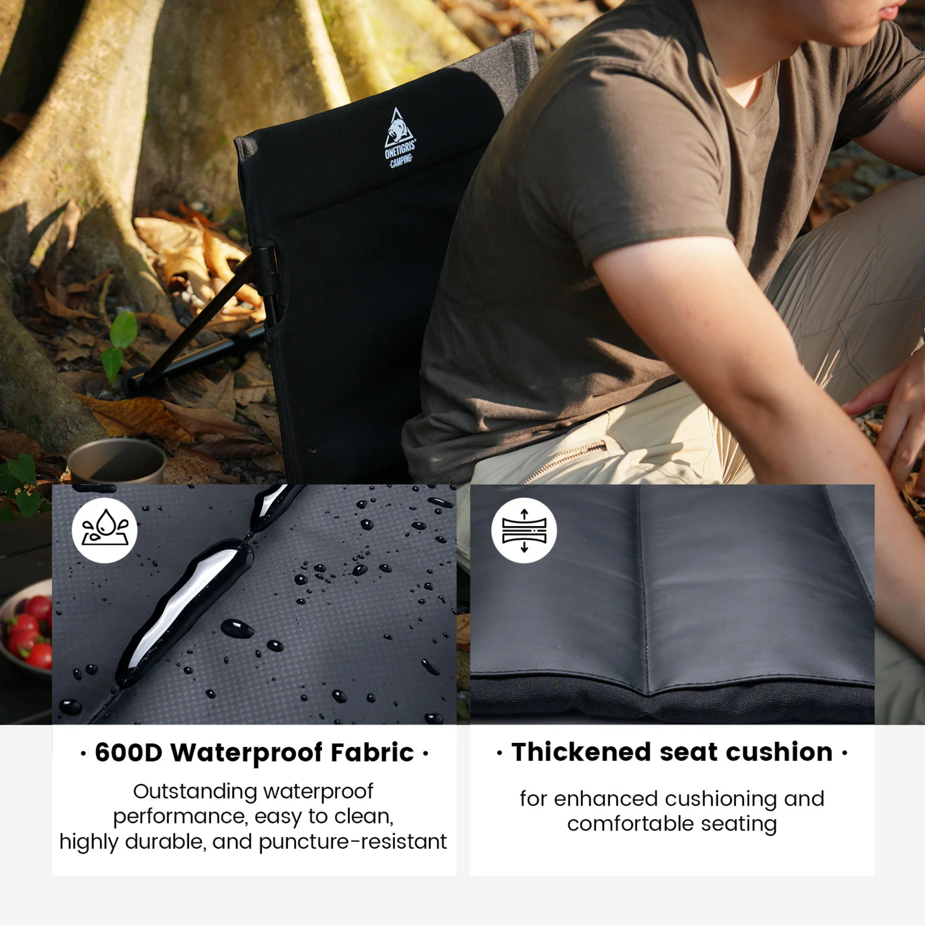 OneTigris Ultralight Camping Chair