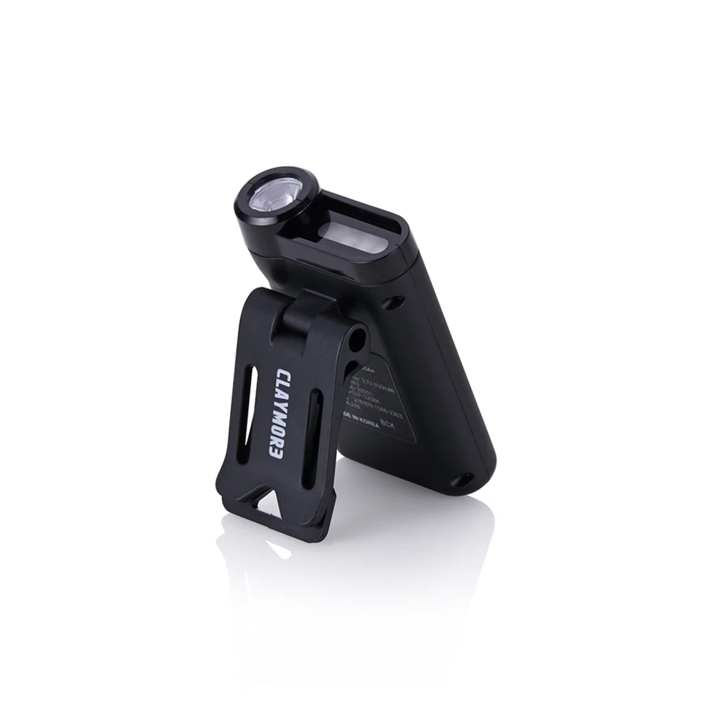 Claymore Capon 65A+ LED Lantern Rechargeable Cap Light - Black