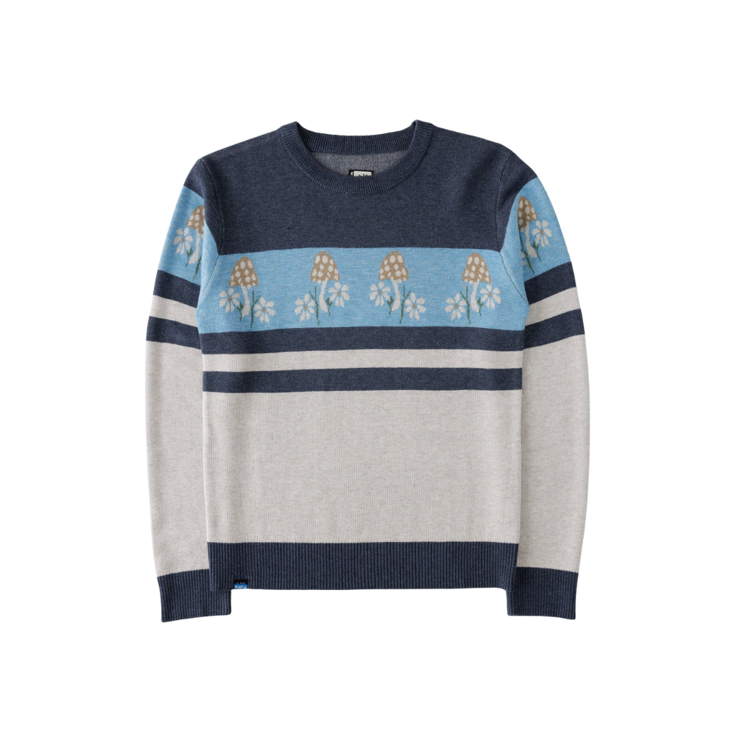 Kavu Hillrose Sweater - Mushroom Patch