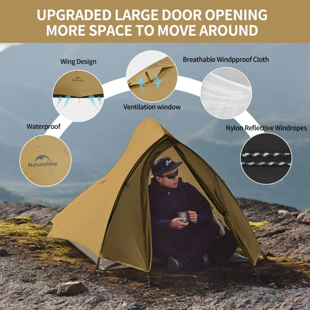Naturehike Cloud Up Pro 2 Persons 20D Tent