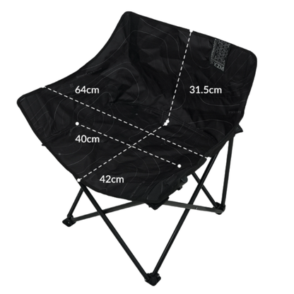KZM Contour Nestle Chair Capacity 80kg