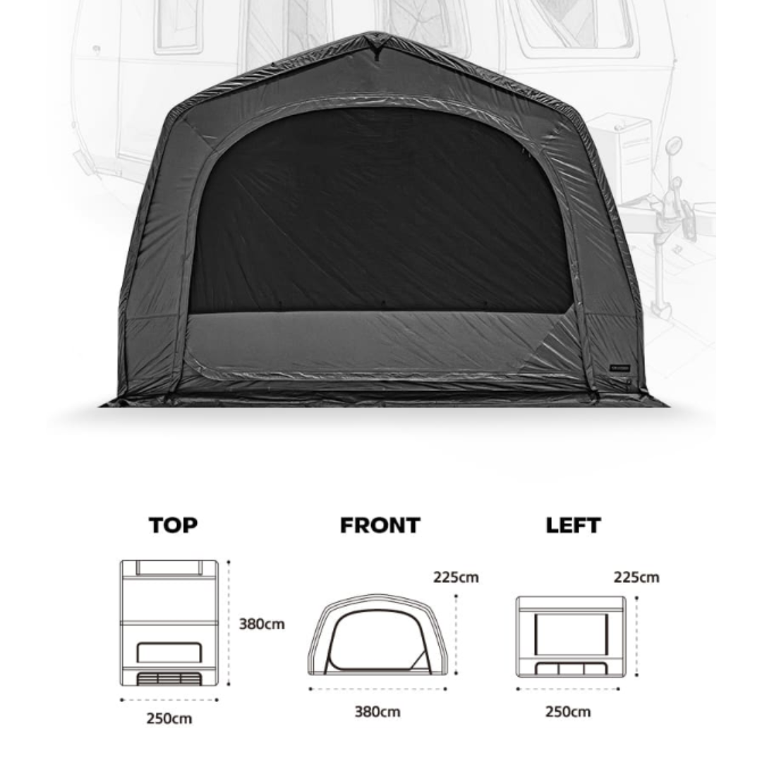 [Caplennnn Followers Pre-order] KZM T-250 Air Tent & Accessories