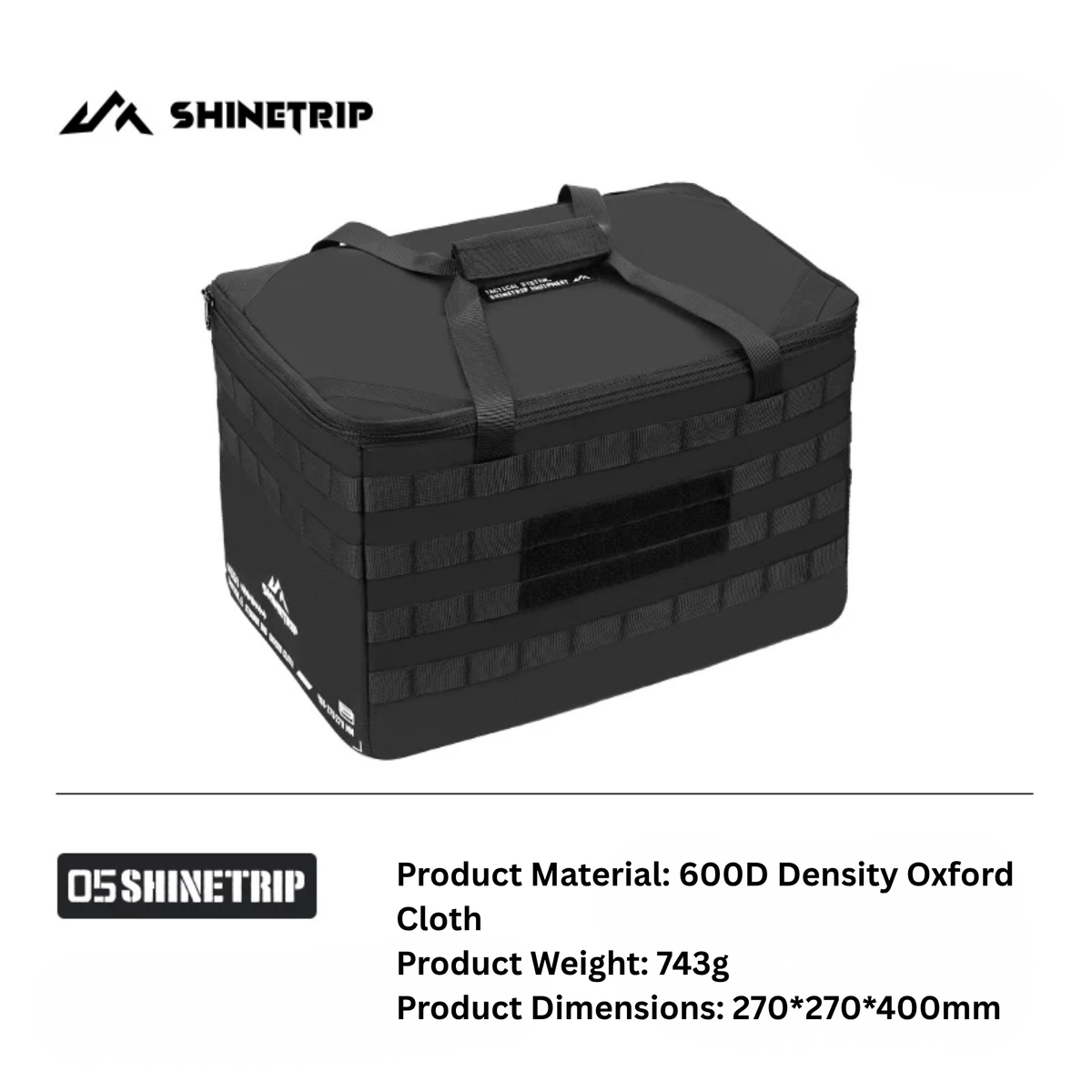 ShineTrip ST-05 Series Tactical Modular Pouch Bag S