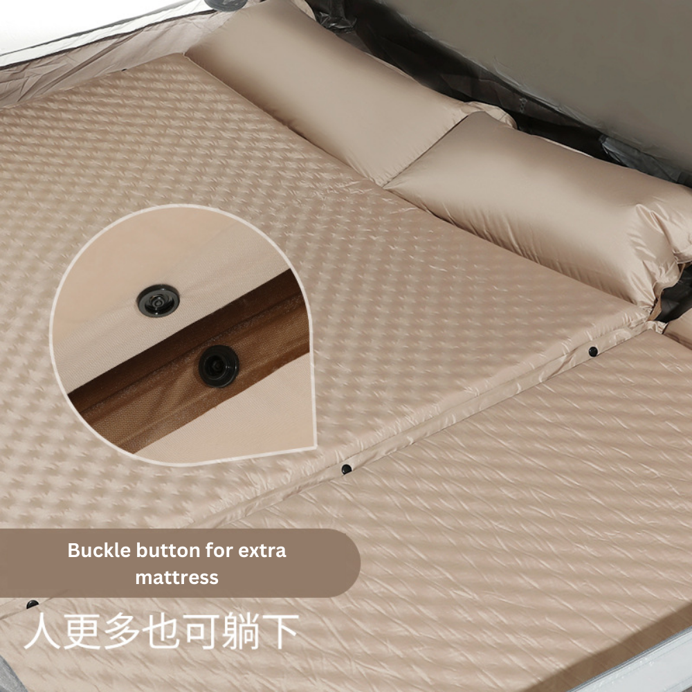 CSTUR Camping Inflatable Bed - Tan
