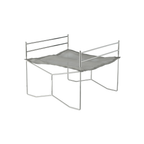 Campingmoon Solo Fire Pit with Cooking Grate
