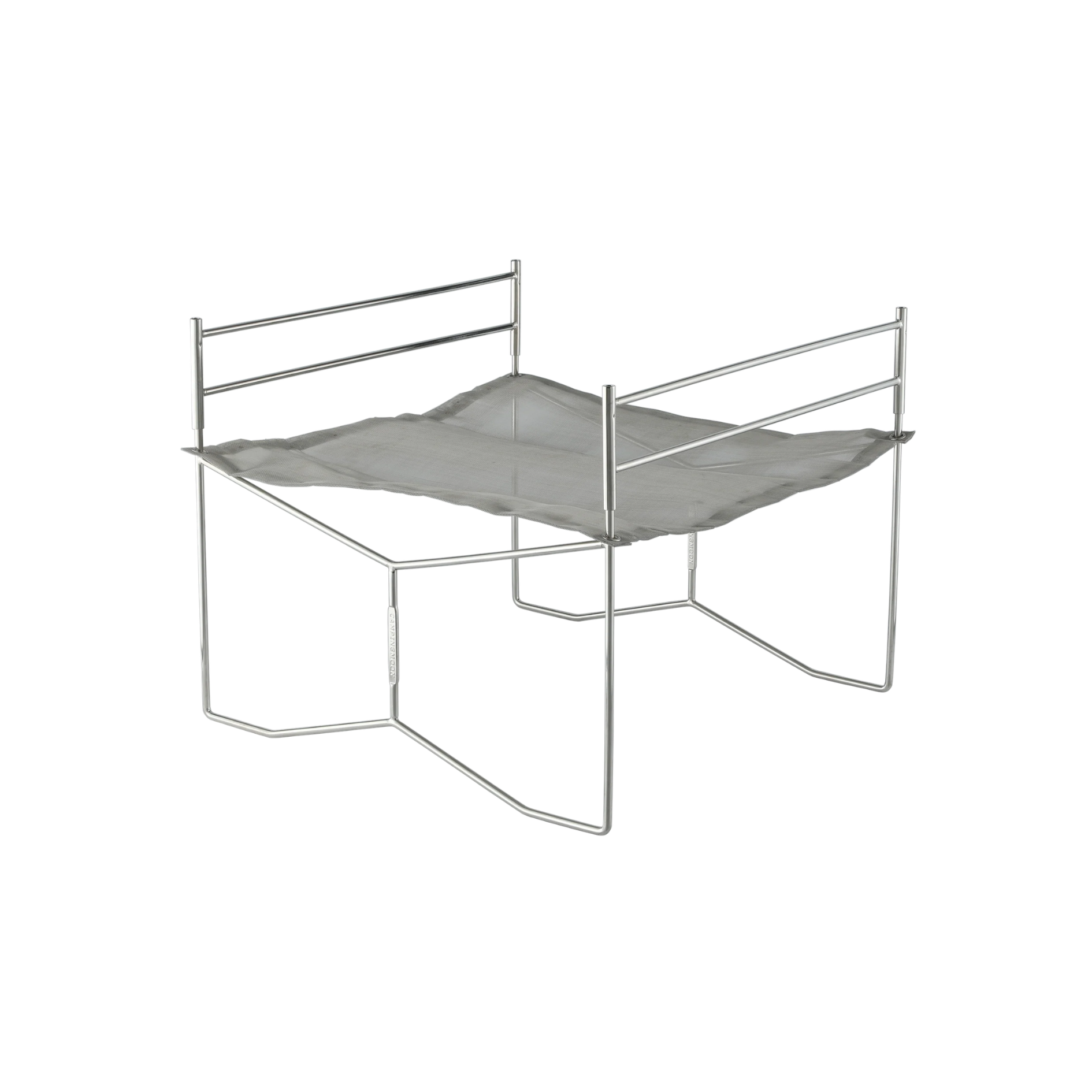Campingmoon Solo Fire Pit with Cooking Grate