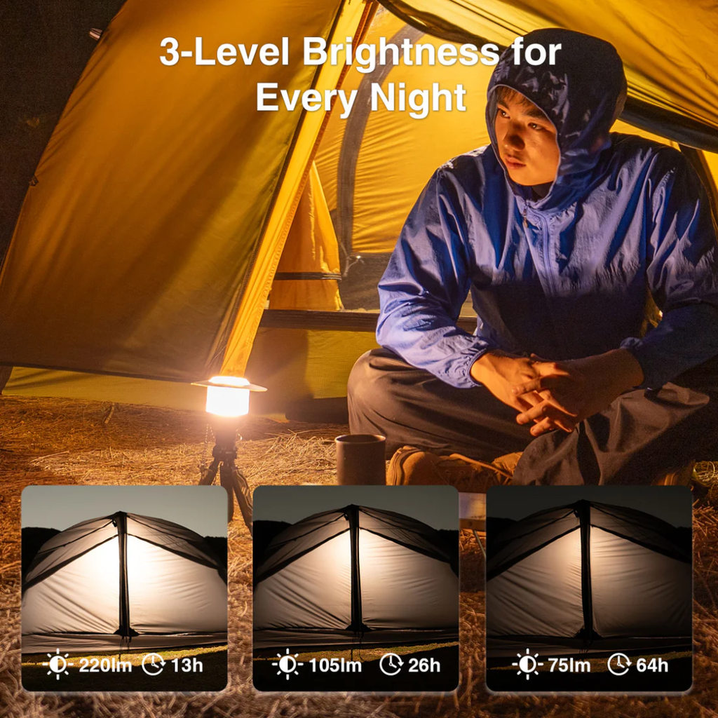 OneTigris LED Camping Lantern - Ranger Green