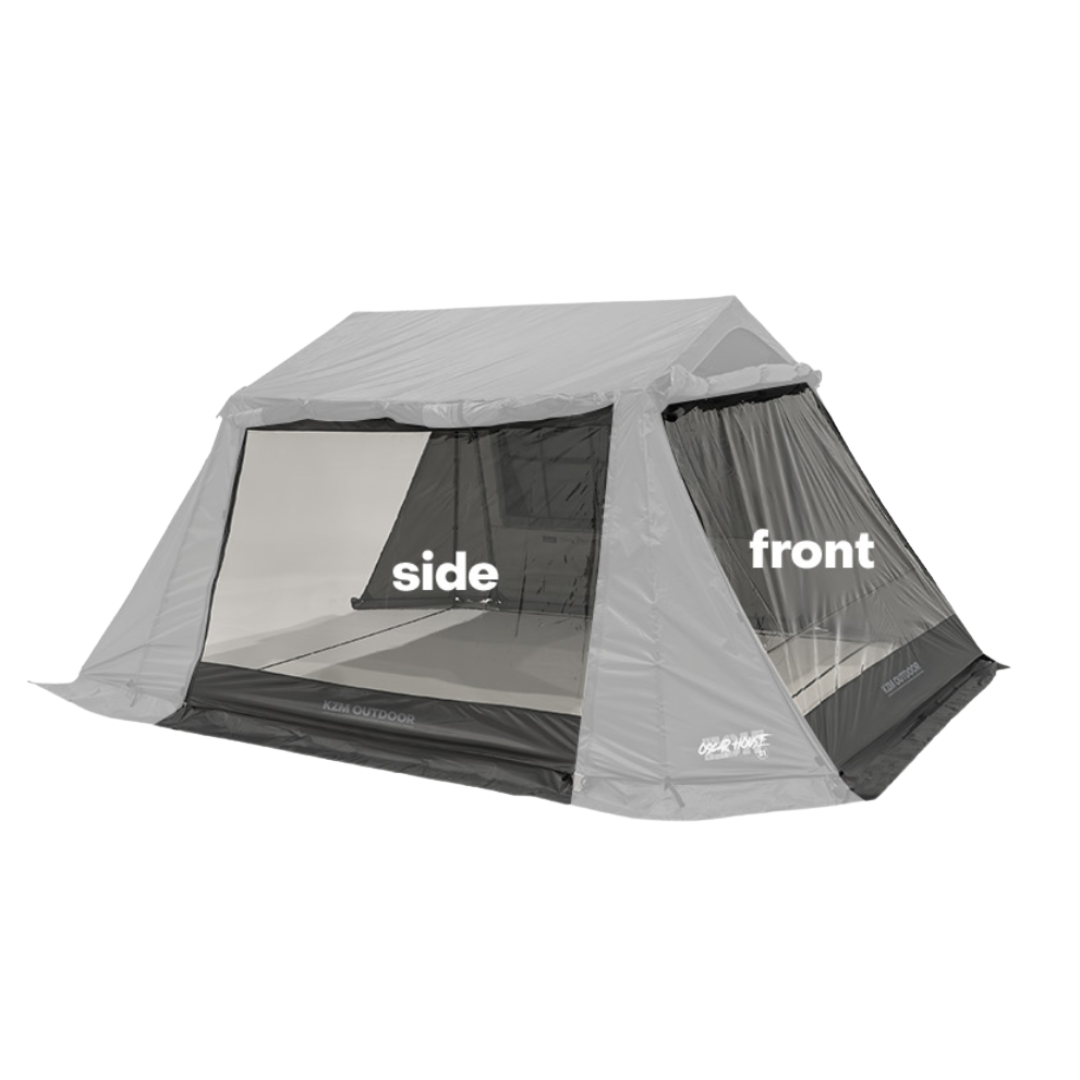 KZM Wild Field Oscar Trim House Smog TPU - Side