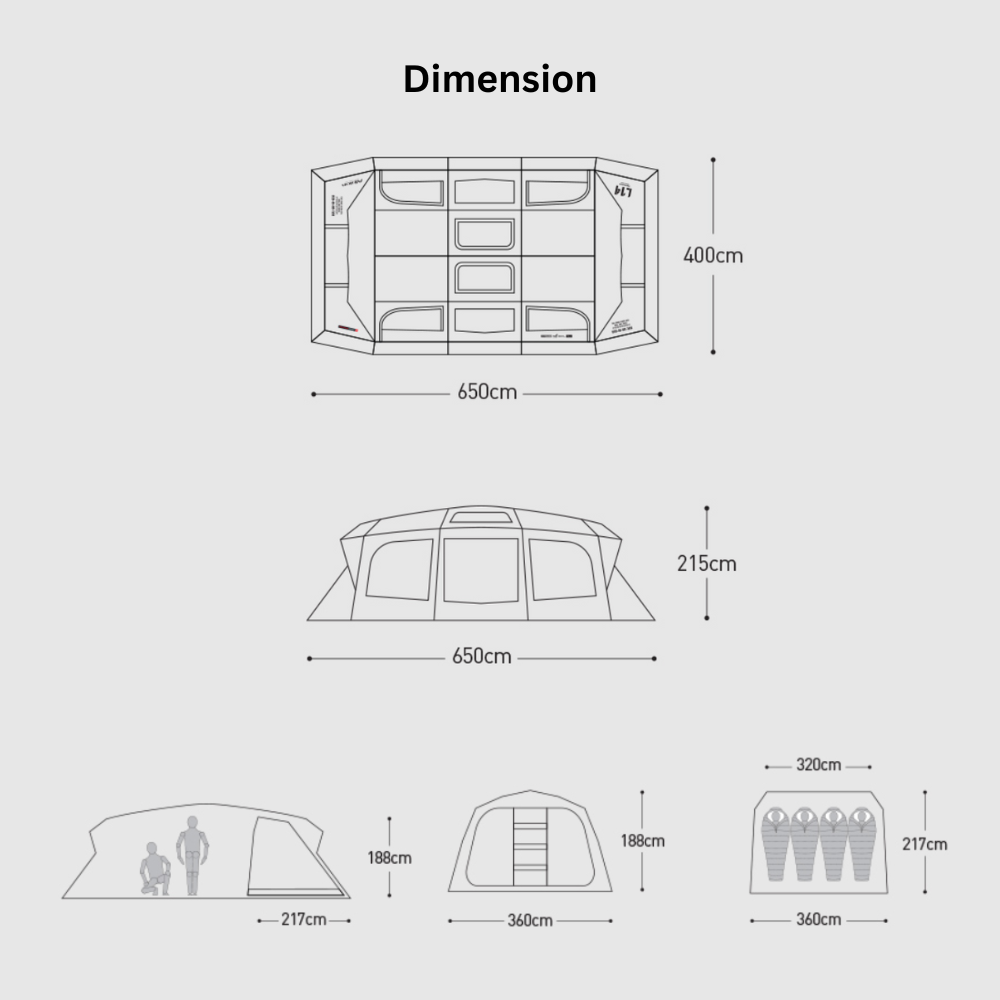 KZM Albion Tent